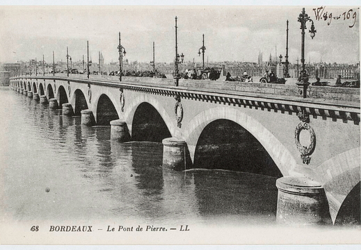 Bordeaux - Le pont de pierre